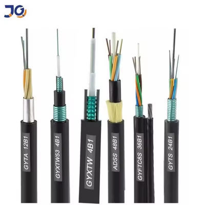 48 60 72 96core Armored Fiber Optical Cable With2*1.5mm-Power Wire GDTA GDTS Photoelectric Hybrid Fiber Optic Cable