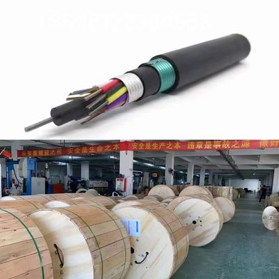Underground Double Jacket Non Metallic Armoring Fiber Optic Cable GYFTA53/gYTA53