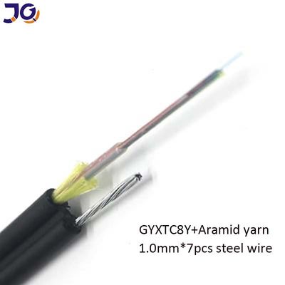 4 Core 6 Core 12 Core Fiber Optical Cable With Steel Wire Mini Figure 8 Cable Gyxtc8y Gyxtc8a