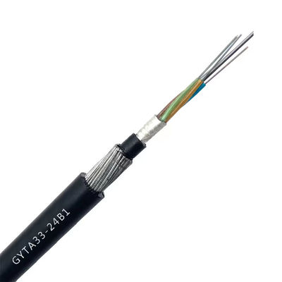 24Core Optical Fiber Cable GYTA33 GYFTY33 Under Water Stranded Armoured Loose Tube Cable