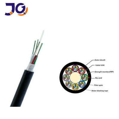 FRP Strength Duct / Aerial Outdoor Fiber Optic Cable For Networking