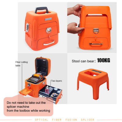 AI-9 Fusion Splicing Fiber Fusion Splicer Automatic FTTH Fiber Optical Welding Splicing Machines