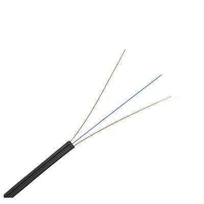 FTTH INDOOR OUTDOOR GJYXCH OPTICAL FIBER DROP CABLE FRP 1 2 4 CORE FIBER OPTIC CABLE