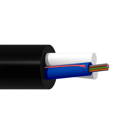 ASU Fiber Optic Cable Mini Adss Single Mode Non Metal 12 Core Self Supported