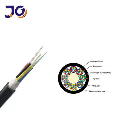 Non-metal Outdoor Fiber Optic Cable GYFTY 144 Core Single Mode G652D