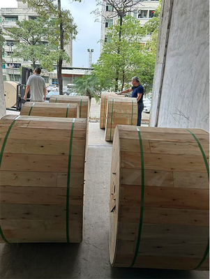 Fibra Optica 24 48 96 Hilos ADSS Span200m 48 96 144 Core Single/Double Jacket ADSS ASU Fiber Optic Cable