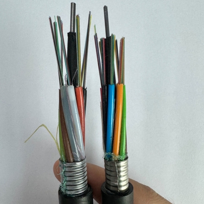 GYTA Factory Price Armored Aluminum Tape Outdoor Fibre Optic Cable For Direct Burial