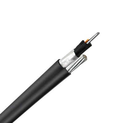 Quality  GYTC8S Figure 8 Fiber Optic Cable 24 Core Self Supporting Aerial Communication Cable factory
