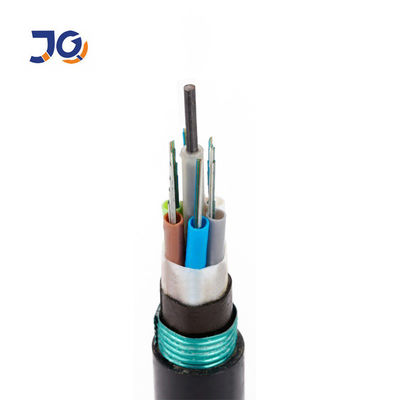 2-144 cores double sheath double armored GYTY53 Direct Buried Underground Fiber Optic Cable