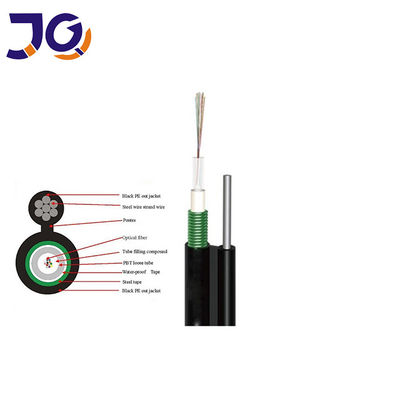 Single Mode Outdoor Figure 8 Self-supported Armored Outdoor Fiber Optic Cable GYXTC8S For Aerial