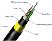 Self Supporting 12 Core G657A1 G652D ADSS Fiber Optic cable