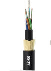 PE Jacket 12 Core Span 100m ADSS Fiber Optic Cable