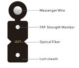 Black Jacket G657A1 1km FTTH Fiber Optic Drop Cable