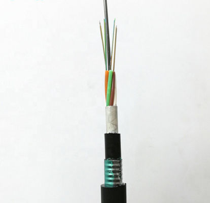 GYTA53 Armored Fiber Optic Cable – Underground Direct Burial, Double Jacket, 4–144 Cores