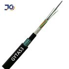 48 Core Outdoor Armoured Fiber Optic Cable GYTA53 With Double Jacket