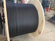 ISO9001 144 Threads Span 100m ADSS Fiber Optic Cable