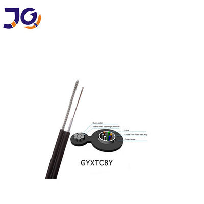 4 Core 6 Core 12 Core Fiber Optical Cable With Steel Wire Mini Figure 8 Cable Gyxtc8y Gyxtc8a