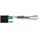 16 Core Figure 8 Fiber Optic Cable GYXTC8S With 2mm Messenger Wire Steel