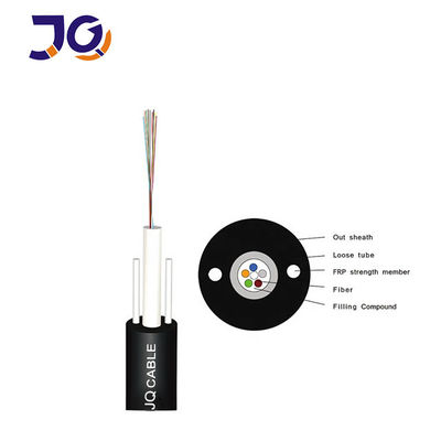 2 4 6 8 12 core Single Mode Outdoor Fibre Optic Cable GYFXTY