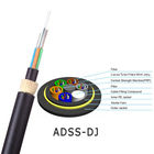 Communication 24 Core ADSS Fiber Optic Cable Loose Tube Stranded
