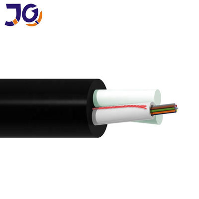 Mini ADSS 6 Core 12 Core Aerial Fiber Optic Cable ASU G652D