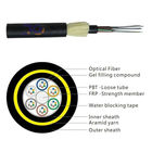 Double Jacket Aerial 6 Core Outdoor ADSS Fiber Optic Cable