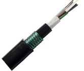 12 Core Double Sheath G652B Direct Burial Fiber Cable  For Underground