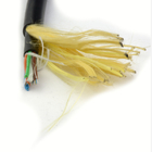 Aerial ADSS  24 Fibers 100m Span Single Mode Fiber Optic Cable Outdoor