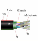 144 Core GYTS Armored Underground Duct Cable , Gyts Fiber Optic Cable