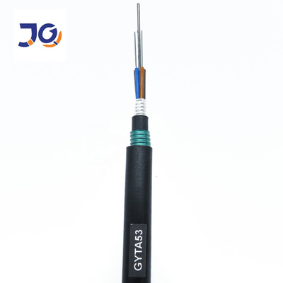 GYTA53 Indoor Fiber Optic Cable Self - Supporting Overhead 12 / 24 / 48 Core