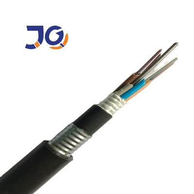 GYTA53 Outdoor Fiber Optic Cable direct burial Overhead 12 / 24 / 48 Core