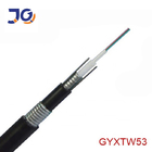 Double Steel Tape Direct Burial Fiber Cable GYXTW53 Underground 8 10 12 Core Communication