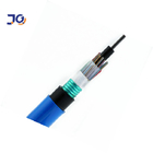 HDPE Jacke Outdoor Fiber Optic Cable PVC Sheath Blue Single Mode
