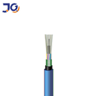 HDPE Jacke Outdoor Fiber Optic Cable PVC Sheath Blue Single Mode