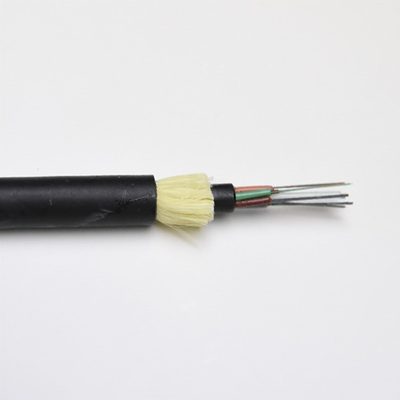 FRP Aerial Optical Fiber Cable ADSS 24 Cores G652D Aramid Yarn Dielectric Self Supporting