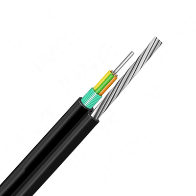 Outdoor 96 / 144 Core Messenger Fiber Optic Cable gytc8s