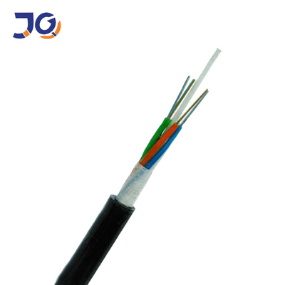 PE Jacket Outdoor Fiber Optic Cable 2 To 288 Cores GYFTY Stranded 1KM