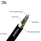 GYFTY Outdoor Aerial 24 48 Core Fiber Optic Cable With FRP Strength Member