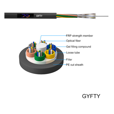 GYFTY Anti Rodent Cable Non-metallic Stranded Loose Tube Fiber Optic Cable Manufacturer