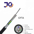 Waterproof Polyethylene Sheath Outdoor Fiber Optic Cable GYTA Duct