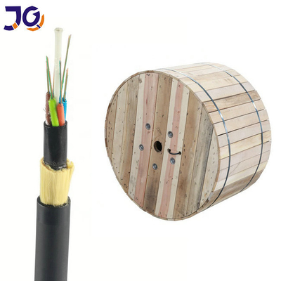 12 24 32 48 72 Core Communication Cable ADSS G652D Fiber Optic Cable