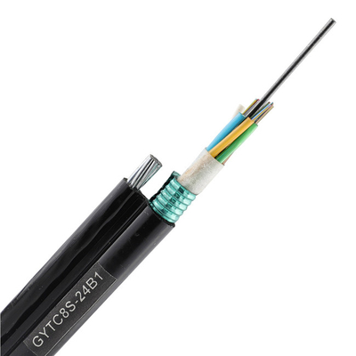 Armoured Optical Fiber Cable Gytc8s Fiber Optic Cable