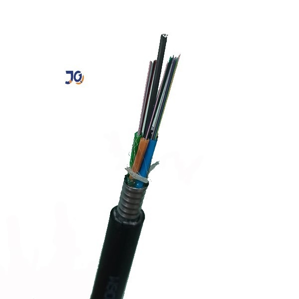 Anti - Rodent Single Mode Fiber Optic Cable Gyts Outdoor Direct Buried 12 24 96 144 Core