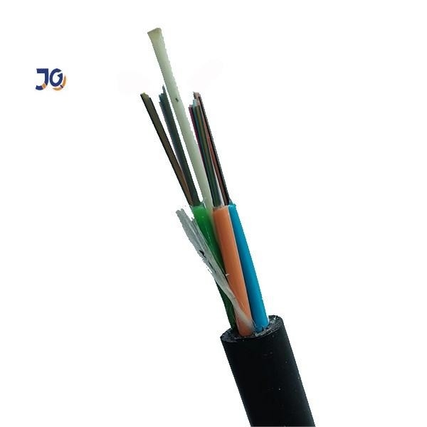 Non Metal FRP Strength Number Aerial Singlemode GYFTY Fiber Optic Cable