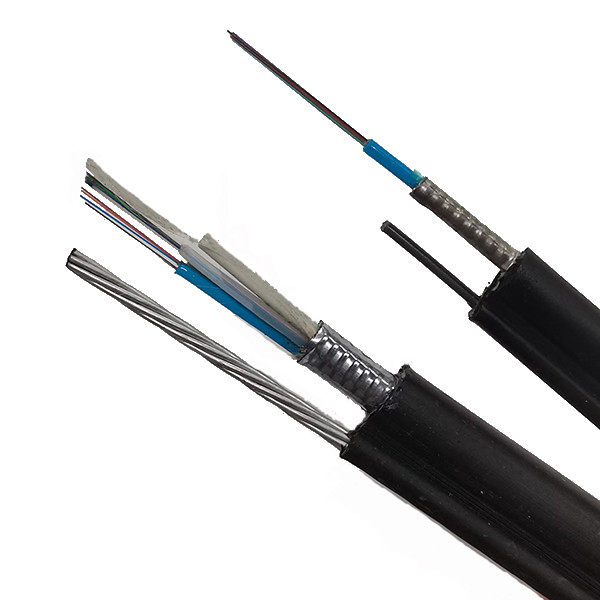 Self - Supporting FRP Steel Wire Strength Armoured GYFTC8S GYTC8S Figure 8 Fiber Optic Cable