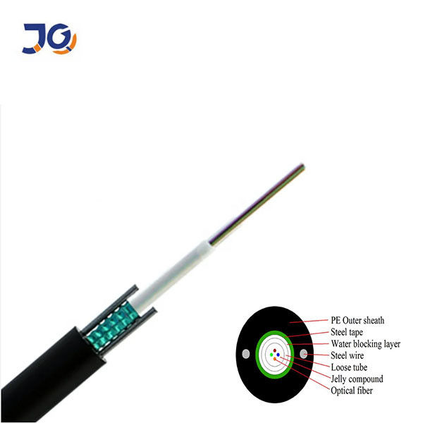 GYXTW Armoured Uni Tube SM MM 6 Core Fiber Optic Cable