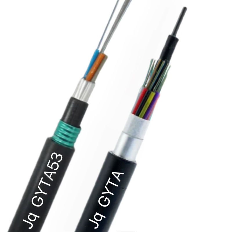 Underground Fiber Optical Cable Stranded Loose Tube Armored Fiber Optic Cable GYTA GYTA53