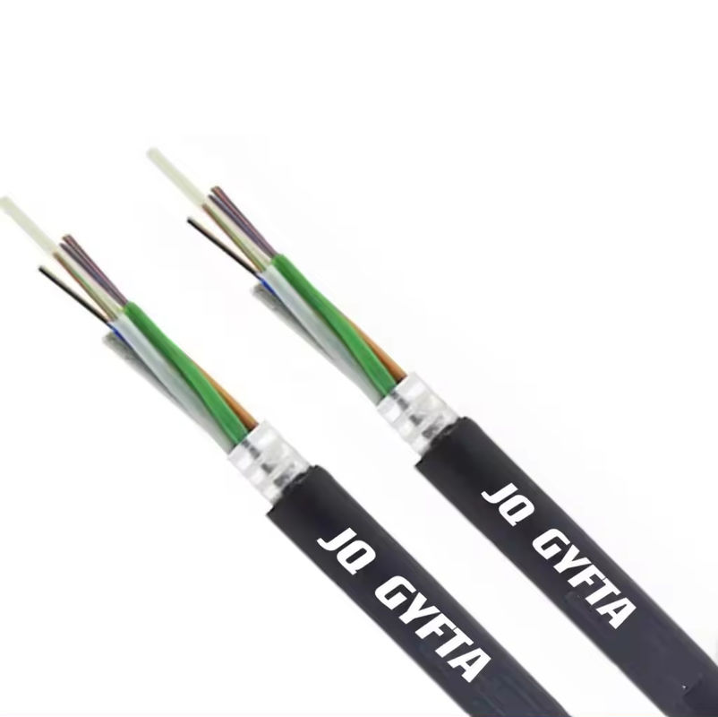 outdoor stranded single mode Aluminum Tape Armored Fiber Optic Cable GYFTA