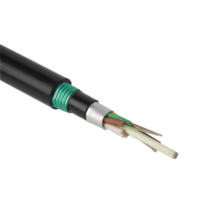 Underground GYTA GYTA53 Fiber Optic Cable 24 48 96 144 Core G652D SM Armored Cable Fiber Optic