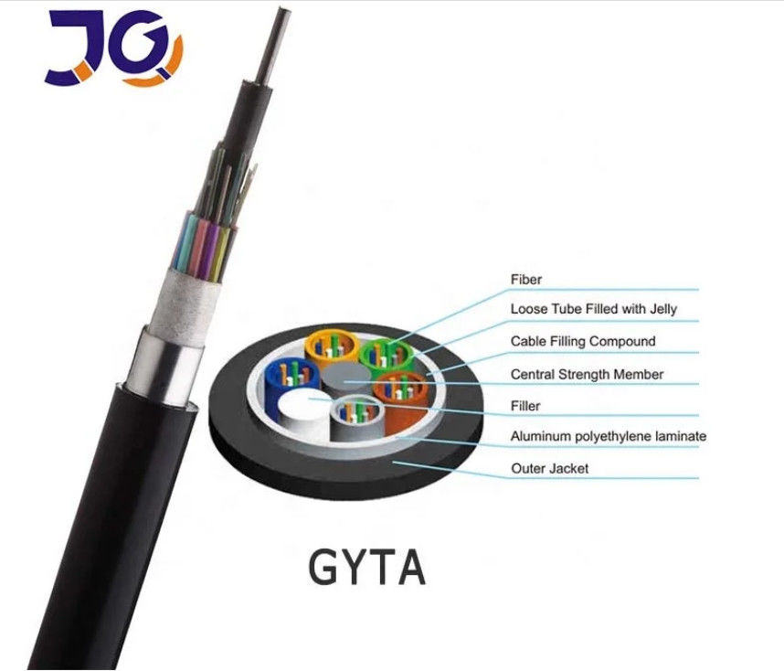 OUTDOOR UNDERGROUND CABLE GYTA GYFTA 4-288 CORES 144 CORE FIBER OPTICAL CABLE